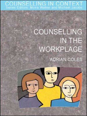 cover image of Counselling in the Workplace